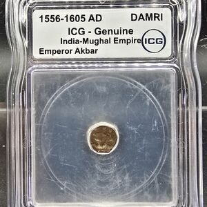 1556-1605 AD Mughal Empire Coin